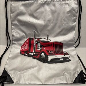 Coca Cola Red and Silver Backpack